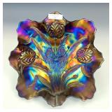 Dugan Amethyst Butterfly & Tulip Bowl
