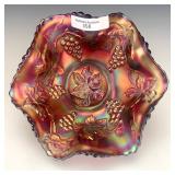 Fenton Red Vintage Bowl