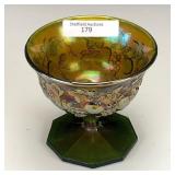 Millersburg Green Multi Fruit & Flowers Sherbet