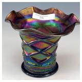 Dugan Purple Lattice & Point Hat