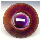 Imperial Purple Iron Cross Saucer