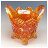 Northwood Marigold Diamond Point Basket