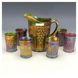 Northwood Green Grape & Gothic Arches Water Set