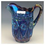 Imperial Elec. Purple Diamond Lace Water Pitcher