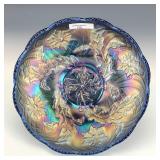 MIllersburg Blue Whirling Leaves Bowl