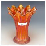 Northwood Marigold Thin Rib Squat Vase