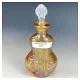 Crider Marigold Scroll Perfume Bottle
