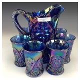 IG Blue Four Seventy Four Water Set