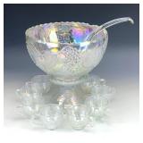 LE Smith White Grape & Vine Punch Set