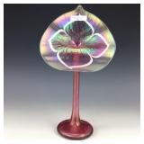 Abelman Pink Art Glass JIP Vase
