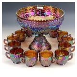 IG Dark Amber Imperial Grape Punch Set