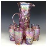 Gibson Pink Heavy Iris Water Set