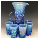 Gibson Blue Opal Heavy Iris Water Set
