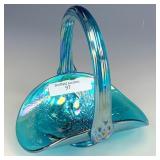 Taylor Encore Teal Stag & Holly Mini Basket
