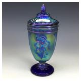 Fenton Favrene Dancing Ladies Candy Jar