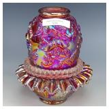 Crider Red Wreath of Roses Fairy Lamp