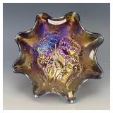 LIG Purple Pansy Bowl