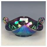 Fenton Purple Swans Bonbon