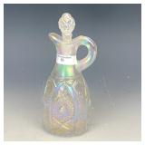 IG White Octagon Cruet