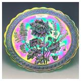 ALIG Emerald Green Chrysanthemum Chop Plate