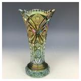 IG Green Near Cut Vase