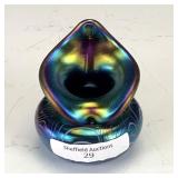 Crider Blue Swirl Mini JIP Vase