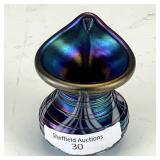 Crider Purple Swirl Mini JIP Vase