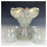 LE Smith White Geometric Punch Set