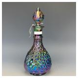 Fenton Purple Golden Harvest Decanter