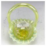 Taylor Vaseline Opal Pony Mini Basket