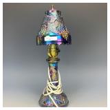 Wetzel Cobalt Grape & Cable Lamp