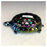 Westmoreland Purple Turtle Trinket Box