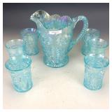 IG Azure Blue Tiger Lily Water Set