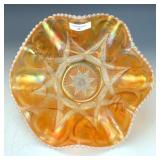 Dugan Peach Opal Ski Star Bowl