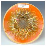 Dugan Peach Opal Wishbone & Spade Plate