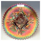 Dugan Amethyst Apple Blossom Twigs Plate