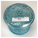Northwood Ice Blue Grape & Cable Powder Jar