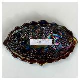 Northwood Amethyst Grape & Cable Pin Tray