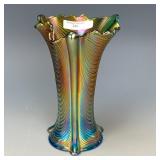 Northwood Sapphire Drapery Vase