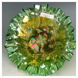 Millersburg Green Holly Berry Bowl
