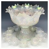 Northwood White Grape & Cable Punch Set