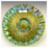 Northwood Emerald Green Good Luck Bowl