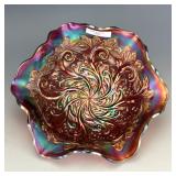 Millersburg Amethyst Seaweed Bowl