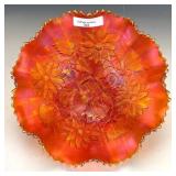 Northwood Pumpkin Poinsettia & Lattice Bowl