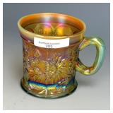 Northwood Aqua Opal Dandelion Mug