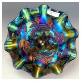 Dugan Amethyst Cherries Bowl
