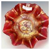 Diamond Red Apple Blossom Bowl