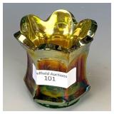 Imperial Green Flute Toothpick Holder