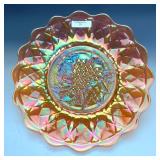 Imperial Marigold Heavy Grape Chop Plate