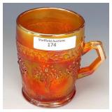 Fenton Marigold Orange Tree Mug